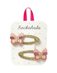 Patchwork Butterfly Clips