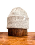 Ragg Wool Beanie in Oatmeal Melange