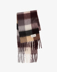 Arctic Fox Reykjavik Scarf in Plum Check