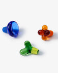 Hobknob Bottle Stoppers in Blue