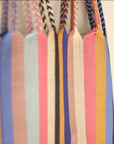 Las Rayas Tote Hand Woven in Gruesita Beige