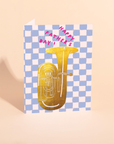 Tuba for Dad Father's Day Card