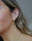 Juliette CZ Huggie Earrings