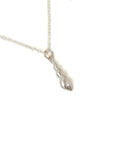 Hannah Blount Jewelry Tiny Turret Shell Necklace in Sterling Silver