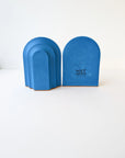 Mayhewn Arch Bookends in Blue