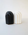 Mayhewn Arch Bookends in White