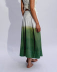 Bailey Renee Resonance Skirt in Sage Dip Dye