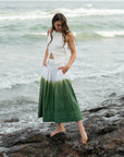 Bailey Renee Resonance Skirt in Sage Dip Dye