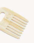 Machete No. 4 Resin Comb in Alabaster