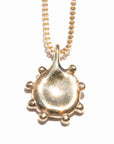 Monéh Brisel Sol Necklace in Brass