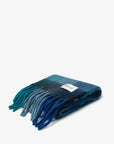 Arctic Fox Reykjavik Scarf in Blue Check