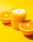 Milk Jar Soy Candle in Citrus