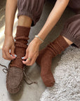 Le Bon Shoppe Cottage Socks in Bear
