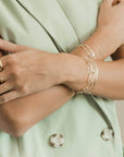 Large Lily Link Bracelet