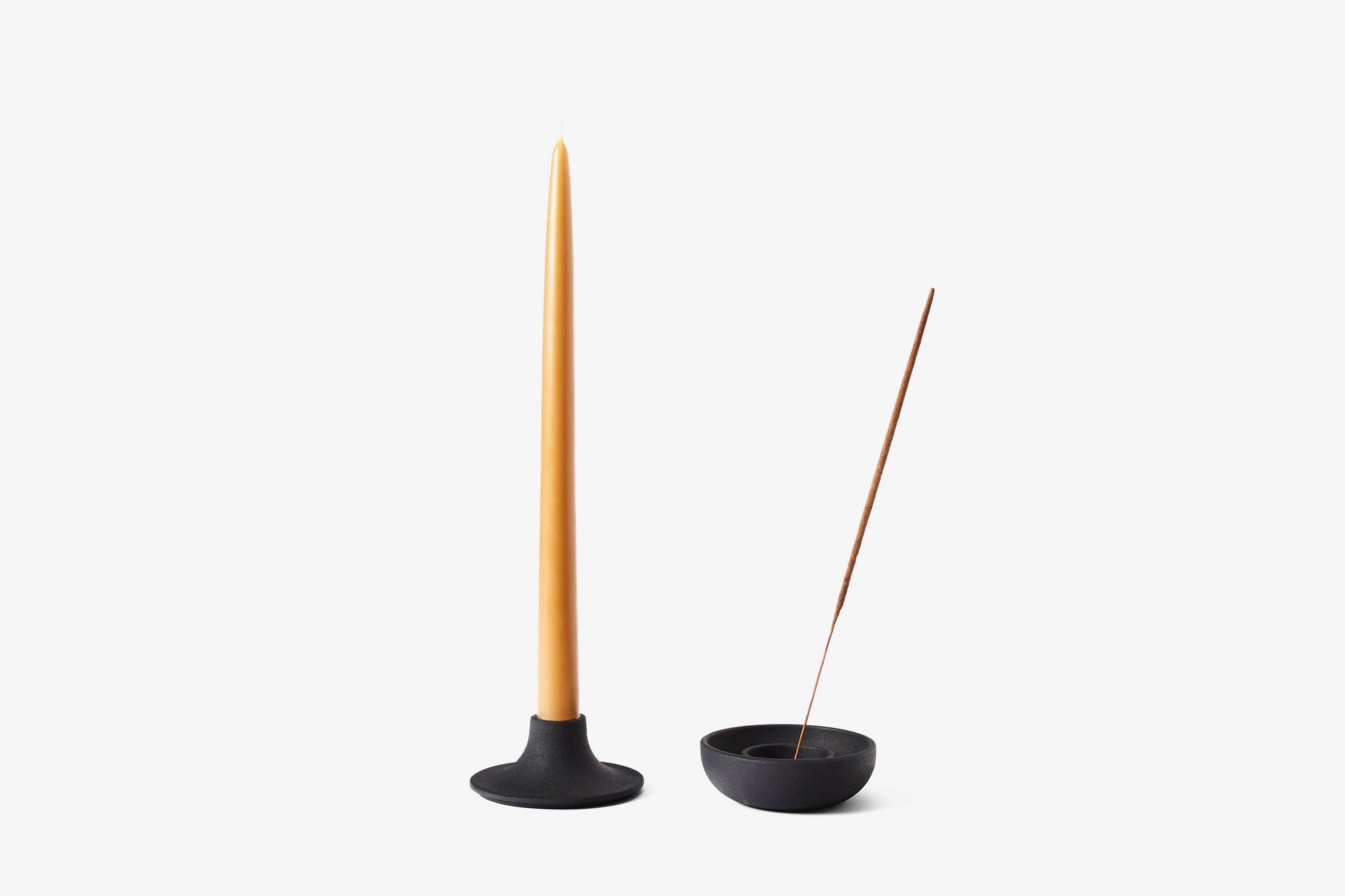 Cast Iron Candle Holder