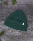 Upcycled Cotton Watchcap in Adirondack Green