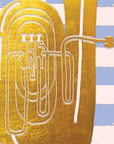 Tuba for Dad Father's Day Card