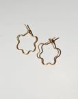 Mini Flora Hoop Earrings