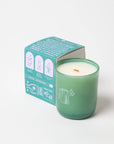 Milk Jar Soy Candle in Woodland