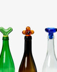 Hobknob Bottle Stoppers in Blue