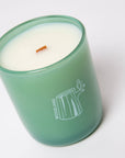 Milk Jar Soy Candle in Woodland