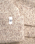 Ragg Wool Beanie in Oatmeal Melange