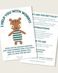 Pocokins Mini Pocket Pal - Carlton the Squirrel (Worry)