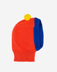 Kids Pom Balaclava in Poppy Cobalt