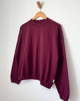 Le Bon Shoppe Daisy Long Sleeve Top in Cabernet