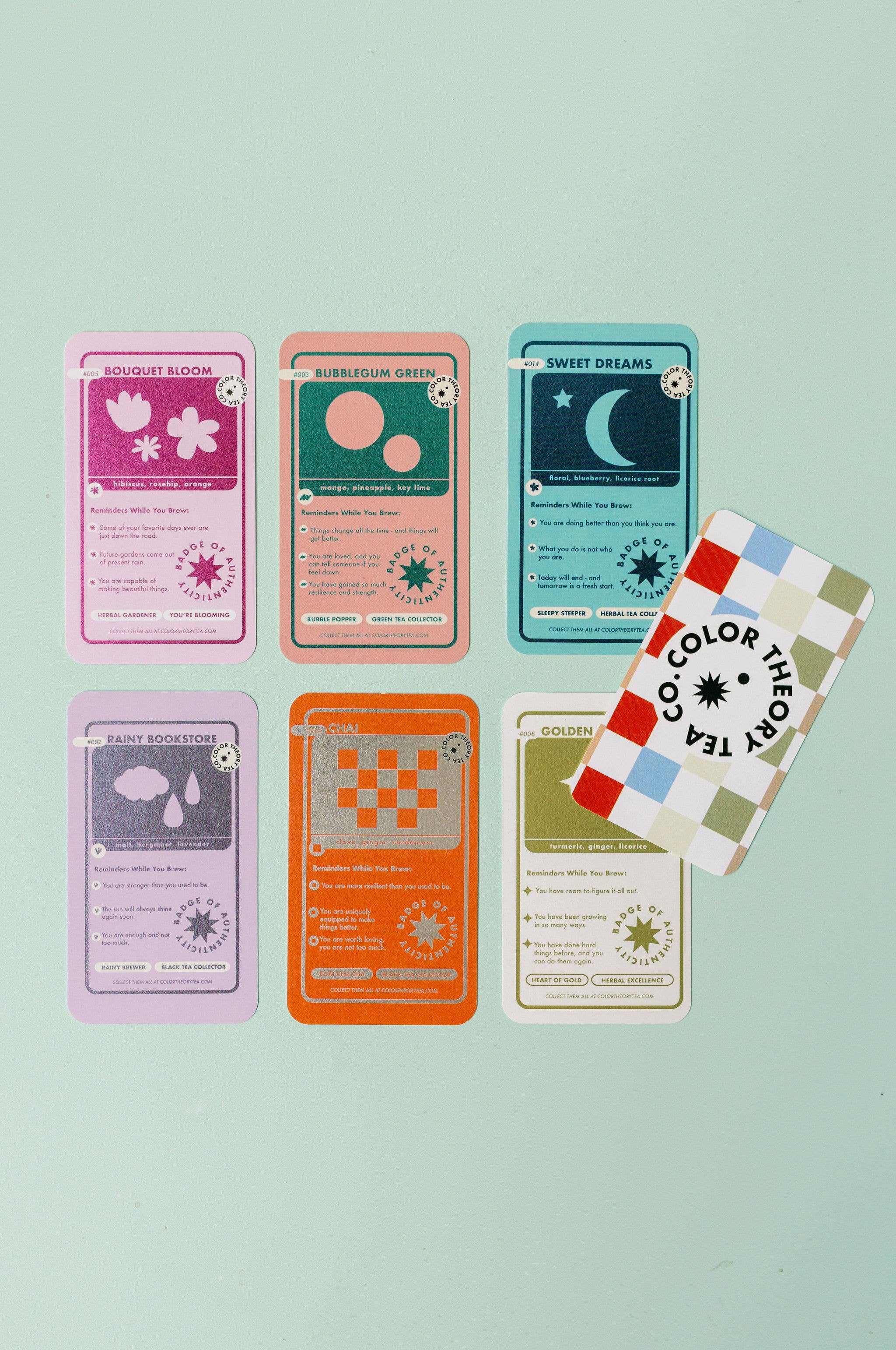 Color Theory Tea Co. Boxed Sachets in Golden Hour – WKNDGOODS