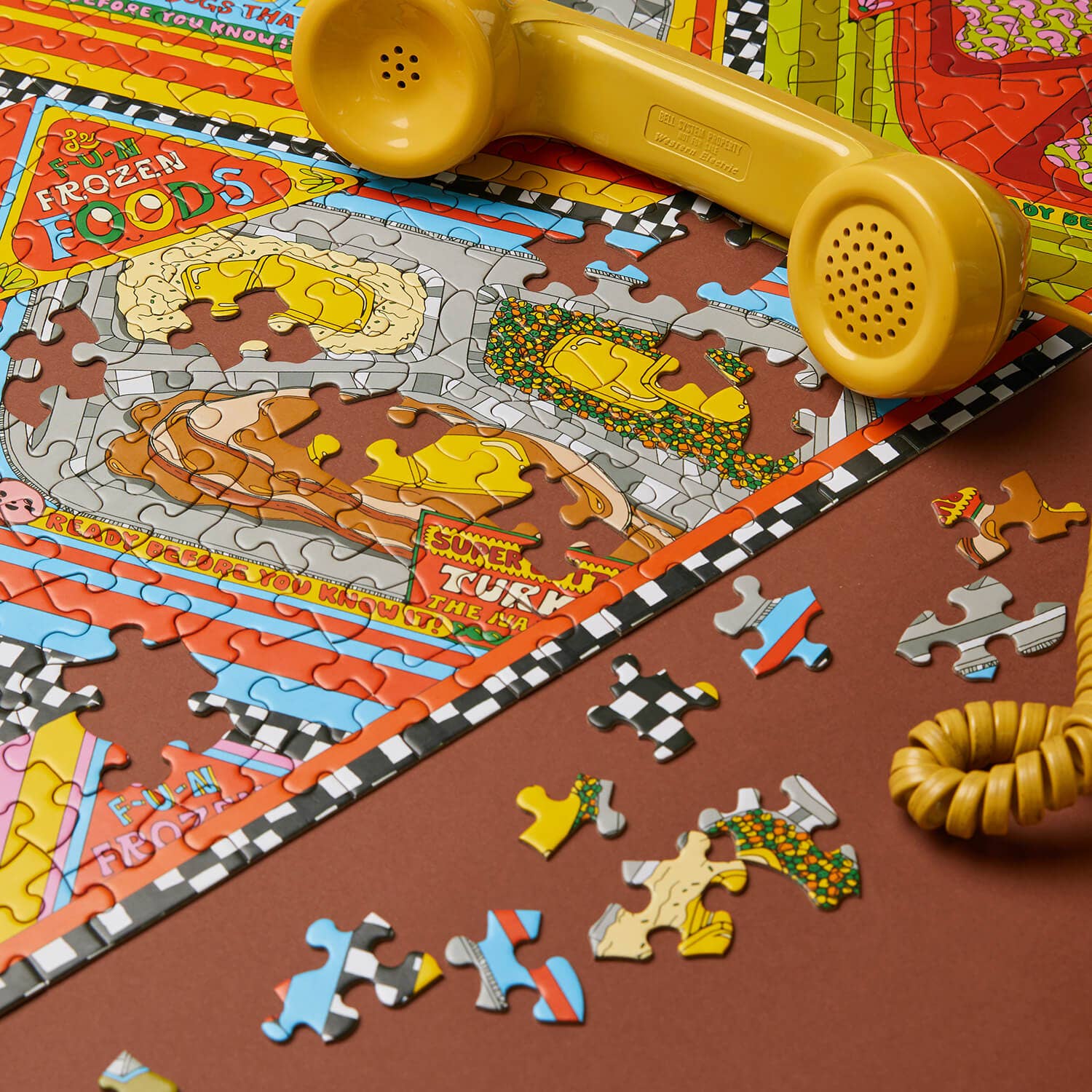 La Puzz TV Dinner Jigsaw Puzzle