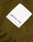 Arctic Fox  Reykjavik Throw in Sea Kelp