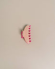 Nat & Noor Medium 4" Hair Claw Clip in Dragon Fruit