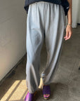 Le Bon Shoppe Balloon Pants in Heather Grey