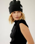 Arctic Fox Recycled Bottle Beanie in Black Onyx