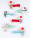Ice Cream Hair Clips