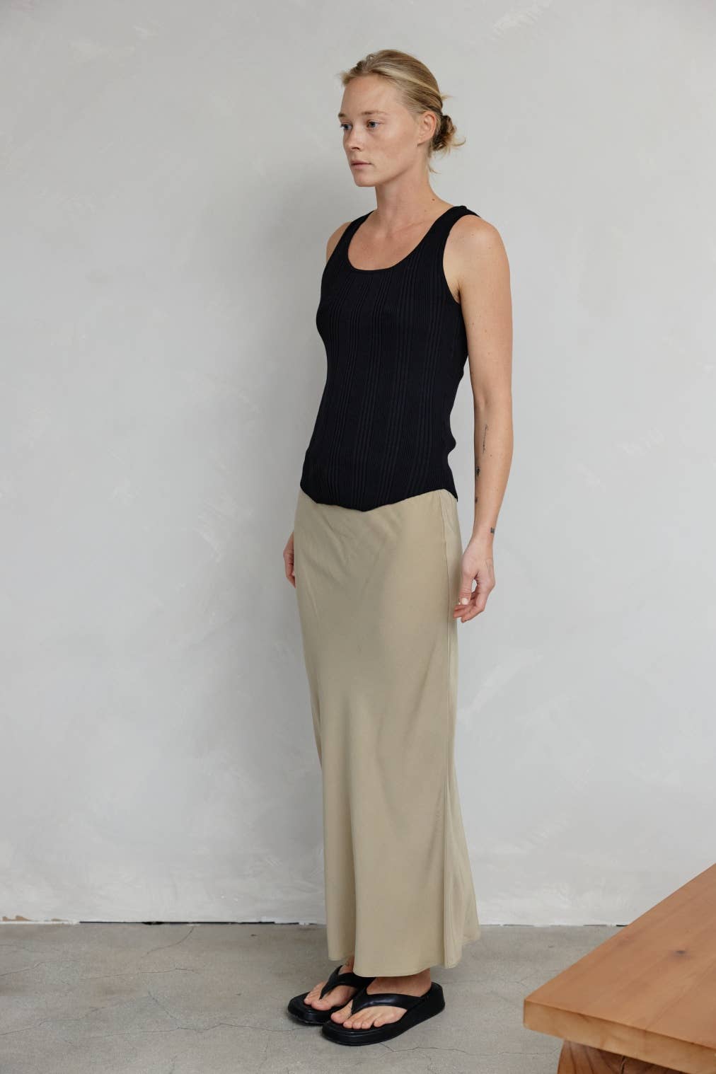 The Talia Skirt | Khaki