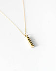 Cylinder Pendant Necklace