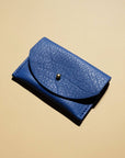 Primecut Cardholder in Lapis Leather