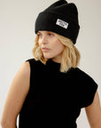 Arctic Fox Recycled Bottle Beanie in Black Onyx