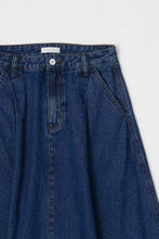Load image into Gallery viewer, The Bonnie Skirt | Flare Denim Midi Skirt
