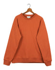 Upstate Stock Amagansett Beach Upcycled Terry Cotton Sweater in Spice