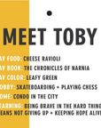 Toby the Giraffe