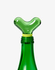 Hobknob Bottle Stoppers in Green