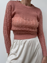Load image into Gallery viewer, Sweetheart Crochet Knit
