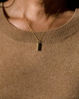 Cylinder Pendant Necklace