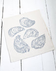 Oyster Tea Towel in Grey