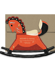 Rocking Horse - Die Cut Card