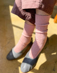 Le Bon Shoppe Classic Cashmere Socks in Rose Petal