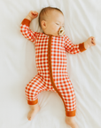 2-Way Zip Bamboo Baby Romper Footy PJs